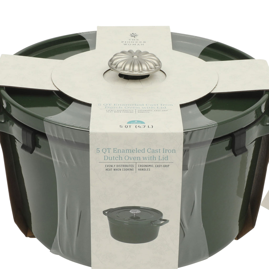 Dutch oven in dark green view 20