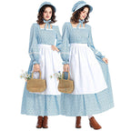 Womens colonial costume dress view 2