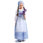 Girls pioneer costume in blue view 8