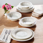 Dinnerware set in linen view 5