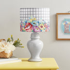 Table lamp in gray view 2