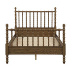 Spindle bed in homestead brown view 8
