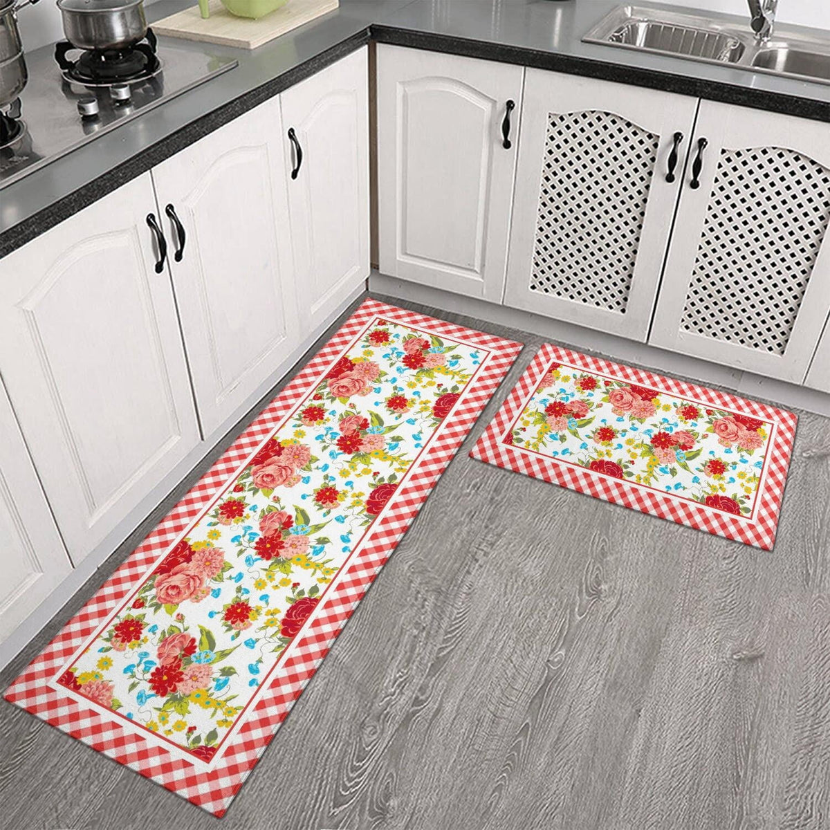 Kitchen mat set view 2