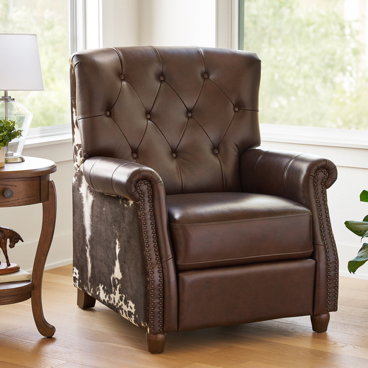 Recliner in Whiskey Brown