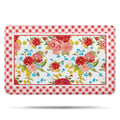 Brambelle Flower Bath Mat Nonslip Rubber Backing Quick Dry Absorbent