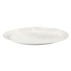 Brambelle Vintage Lace Stoneware Oval Serving Platter 20 Inch White