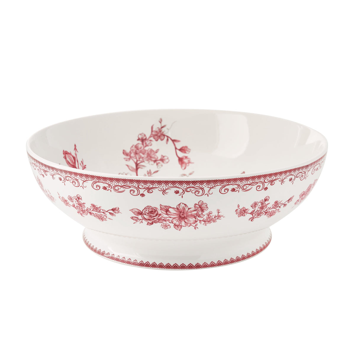 Serving bowl in Red