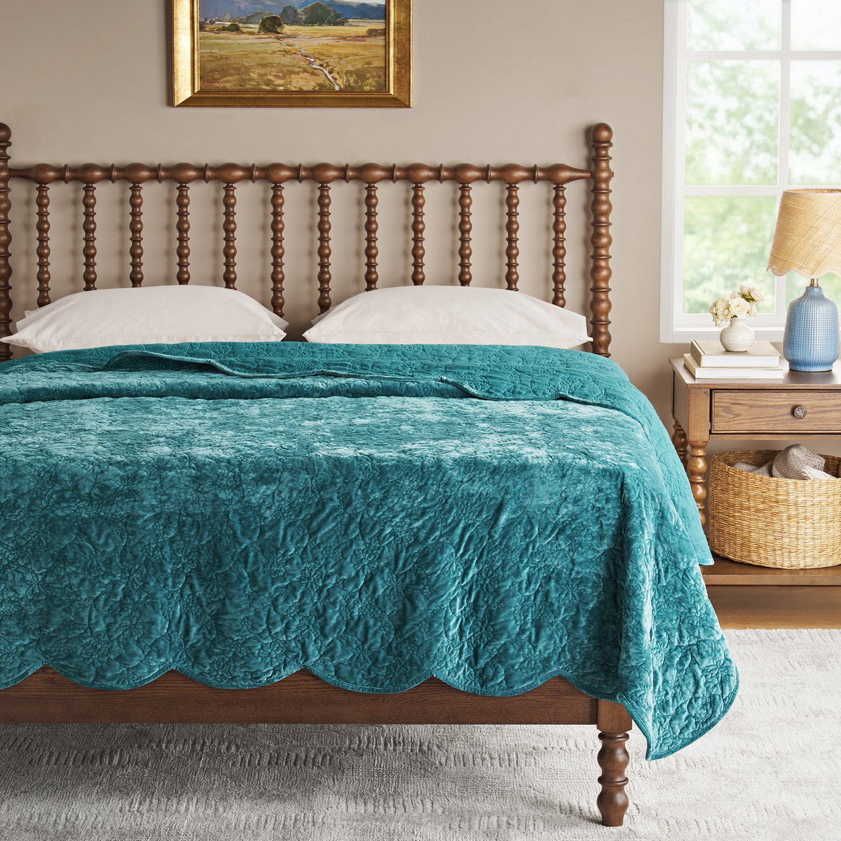 Quilt in Hawaiian Blue