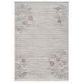 Brambelle Antique Floral Scatter Accent Rug Gray 30 x 46 Inch