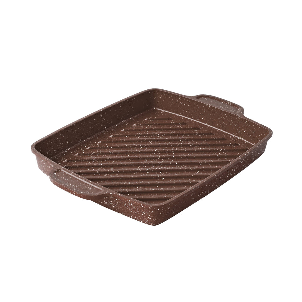 Steak pan in Brown Speckle