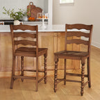 Counter stool set in Homestead Brown