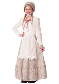 Brambelle Girls Prairie Pioneer Costume Dress Sizes XS to XL