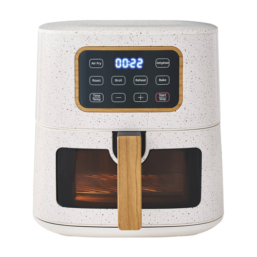 Brambelle Air Fryer 5.8 Quart Linen Speckle