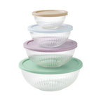 Brambelle Glass Mixing Bowl Set 8 Piece