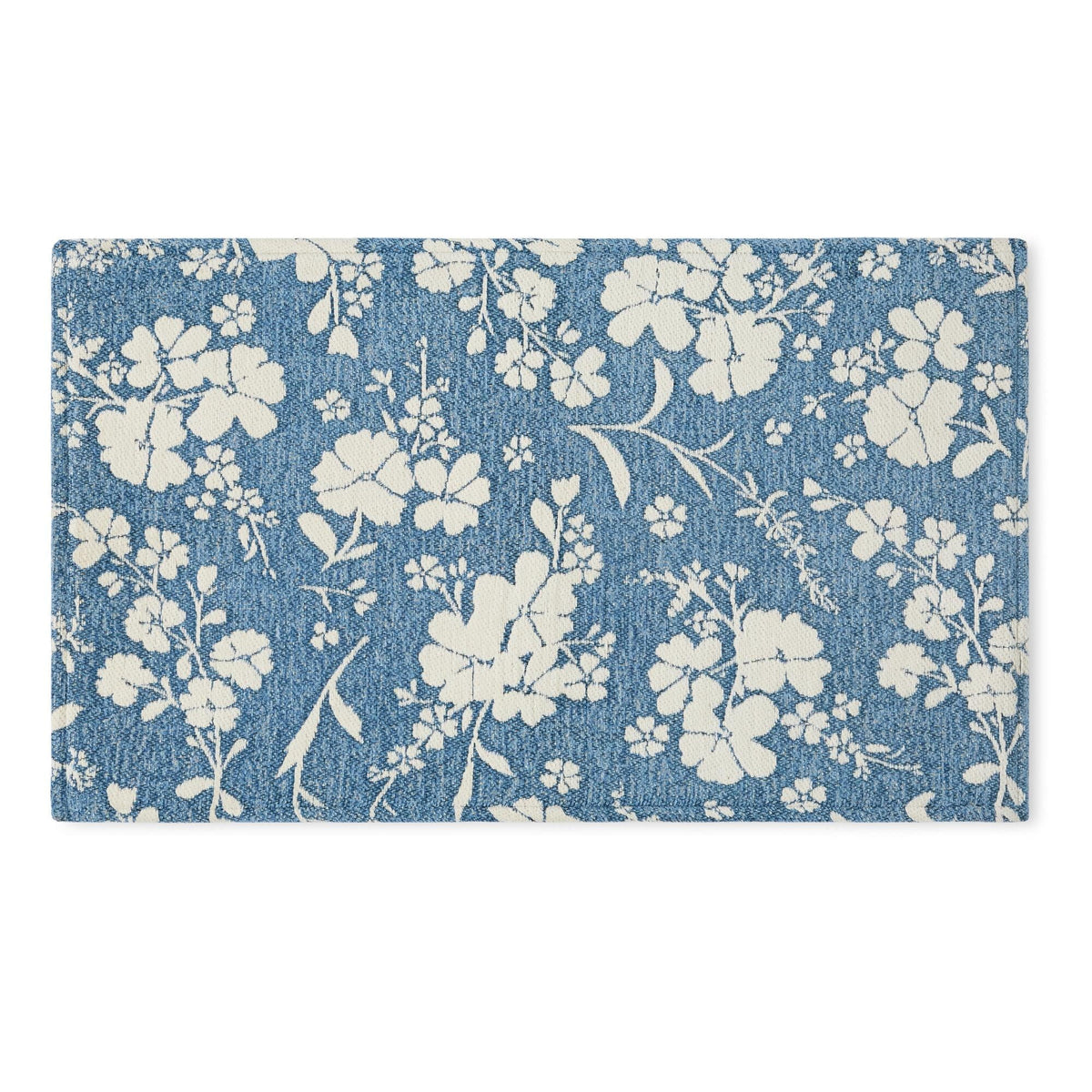 Brambelle Elmbrook Wildflower Anti Fatigue Comfort Mat Blue 20 x 32 Inch