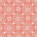 Brambelle Floral Geo Peel and Stick Vinyl Wallpaper Green