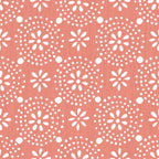 Brambelle Floral Geo Peel and Stick Vinyl Wallpaper Green