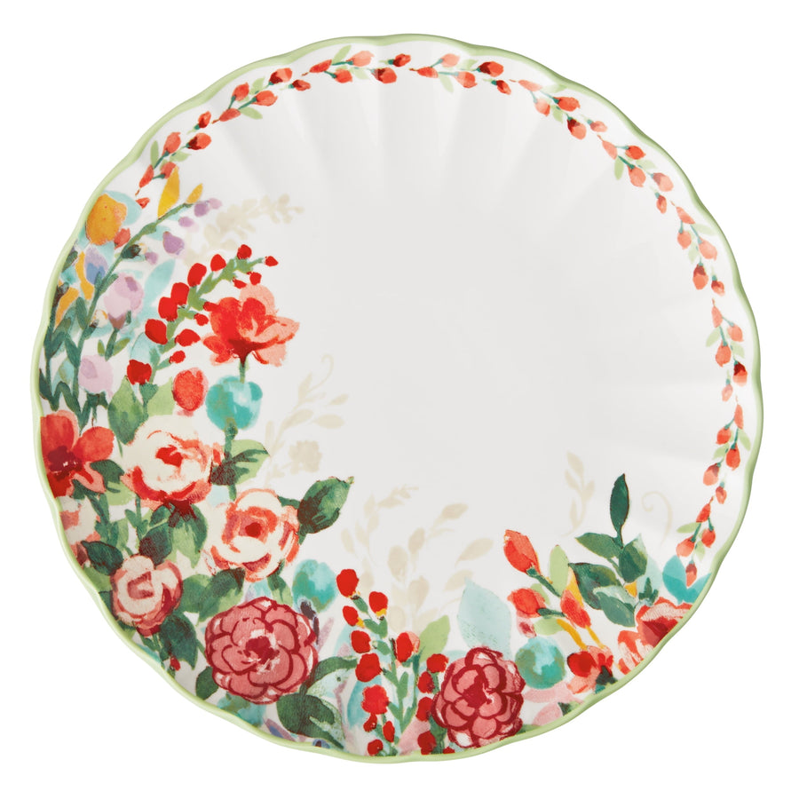Brambelle Painted Meadow Ceramic Dinnerware Set 12 Piece