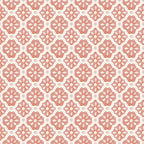 Brambelle Washy Trellis Peel and Stick Wallpaper Pink Salmon