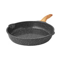 Brambelle Prairie Signature Cast Aluminum Fry Pan 12 Inch Charcoal Speckle