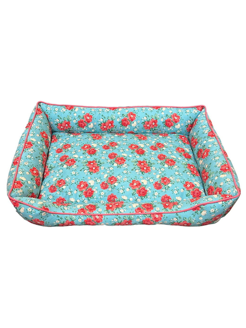 Brambelle Vintage Floral Pet Bed Large 34 x 24 Inch