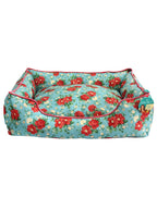 Brambelle Vintage Floral Pet Bed Small 20 x 17 Inch