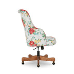 Office chair in white view 12