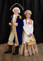 Girls prairie costume view 6