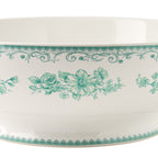 Serving bowl in green view 3
