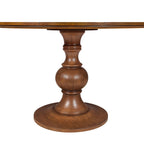 Dining table in heirloom brown view 10