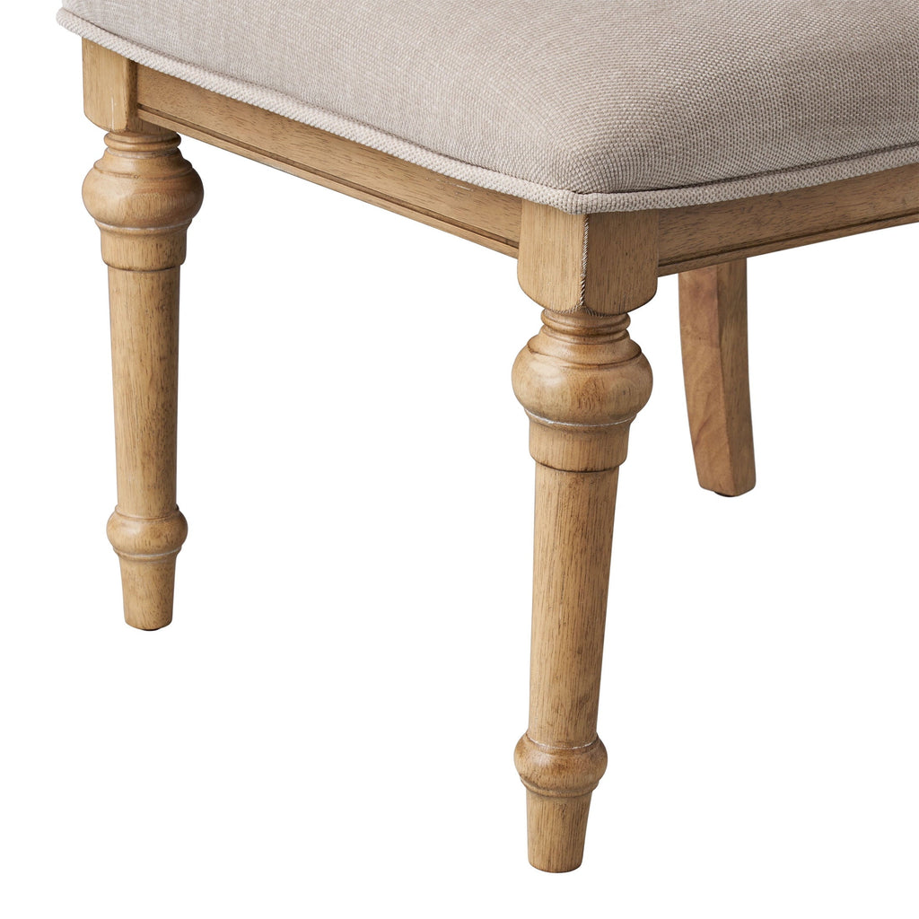 Dining chair set in heirloom wheat view 7
