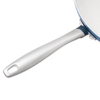 Fry pan in denim blue view 7