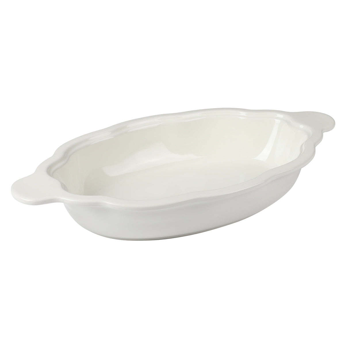 Stoneware baker in linen view 8