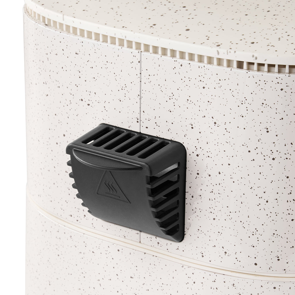 Air fryer in linen speckle view 5