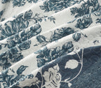 Quilt in blue dust view 5