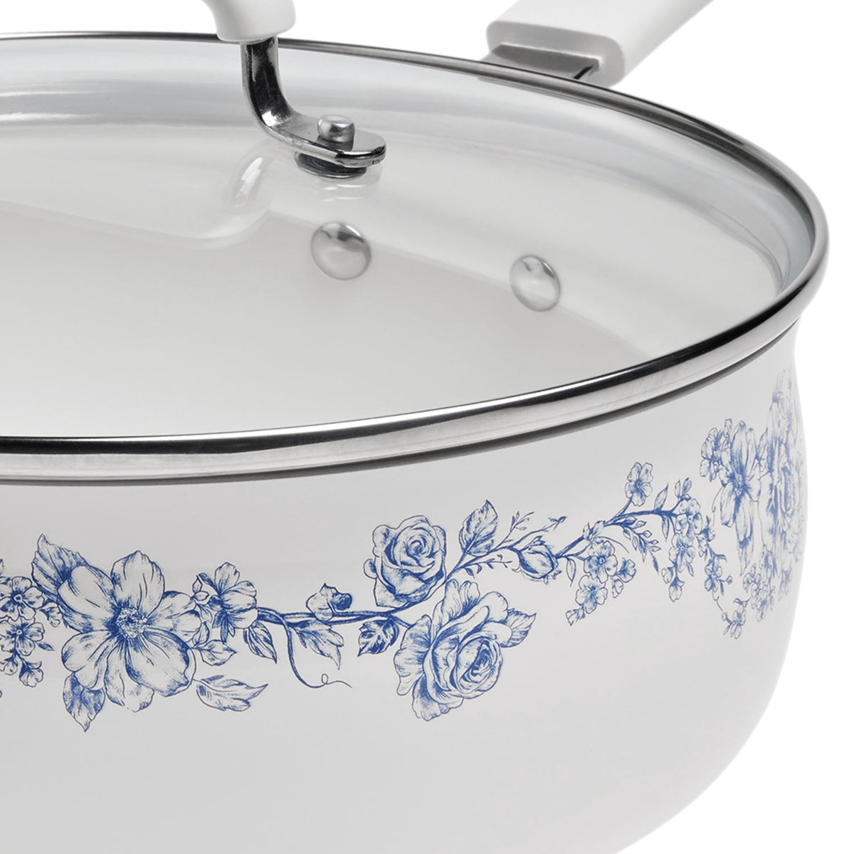 Cookware set in blue view 12
