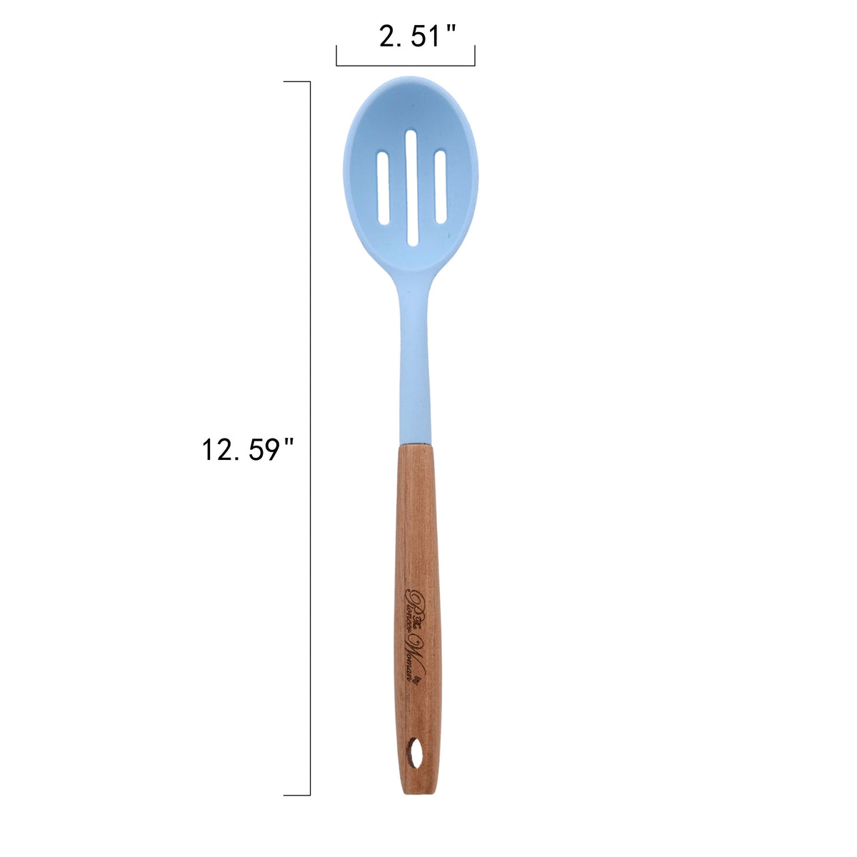Cooking utensil set in blue view 5