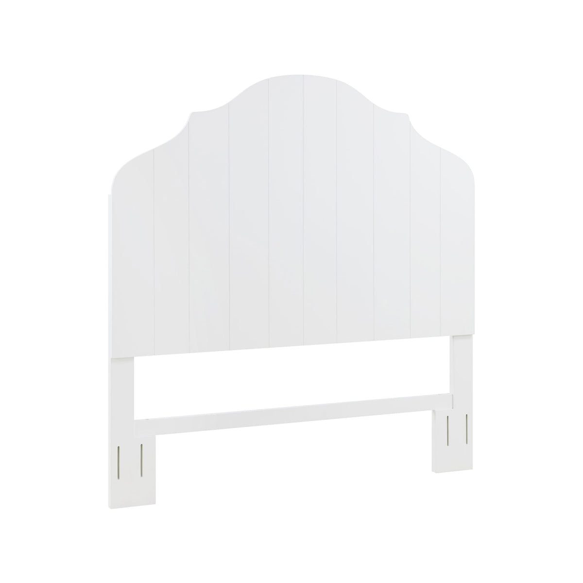 Headboard in white view 3