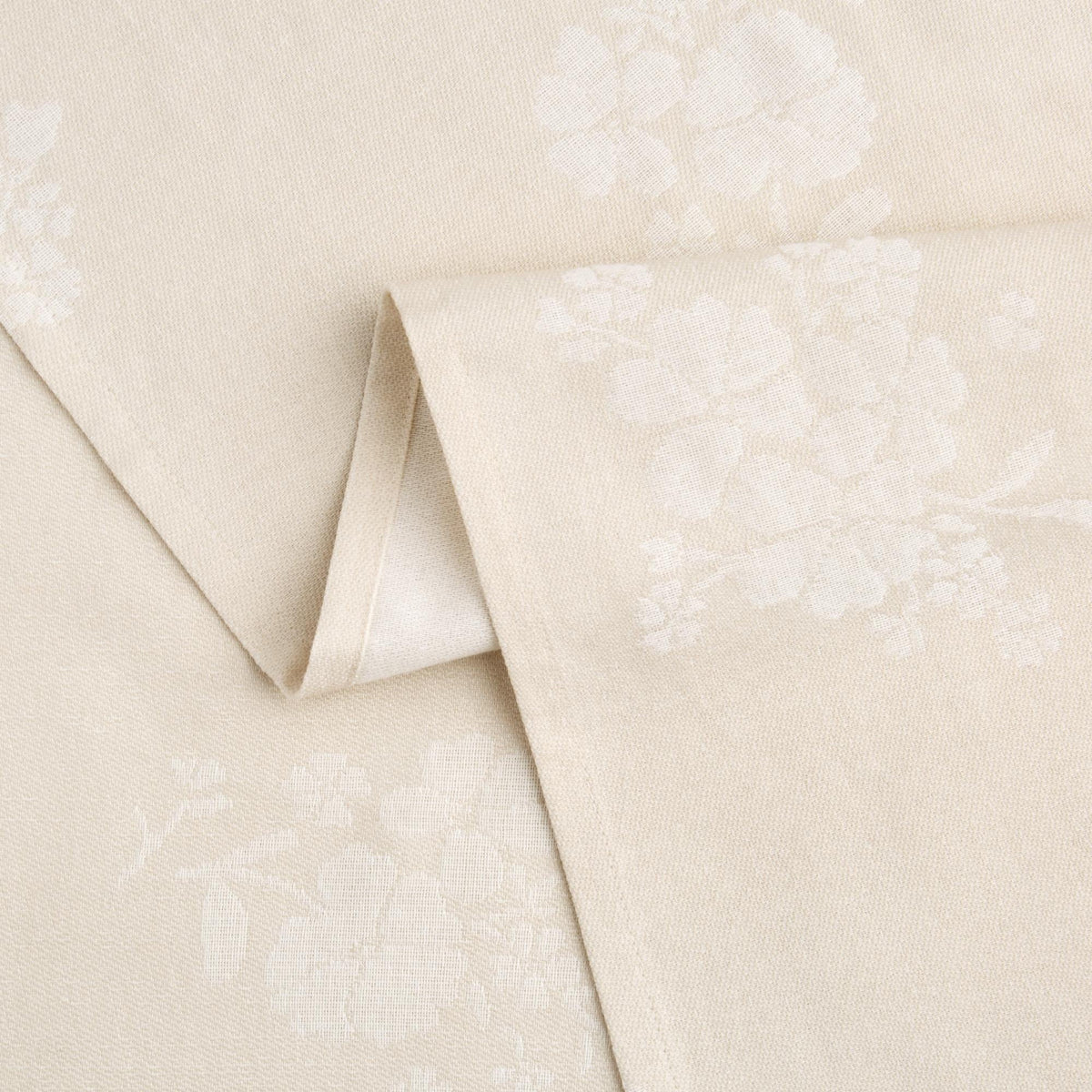 Tablecloth in light taupe view 3