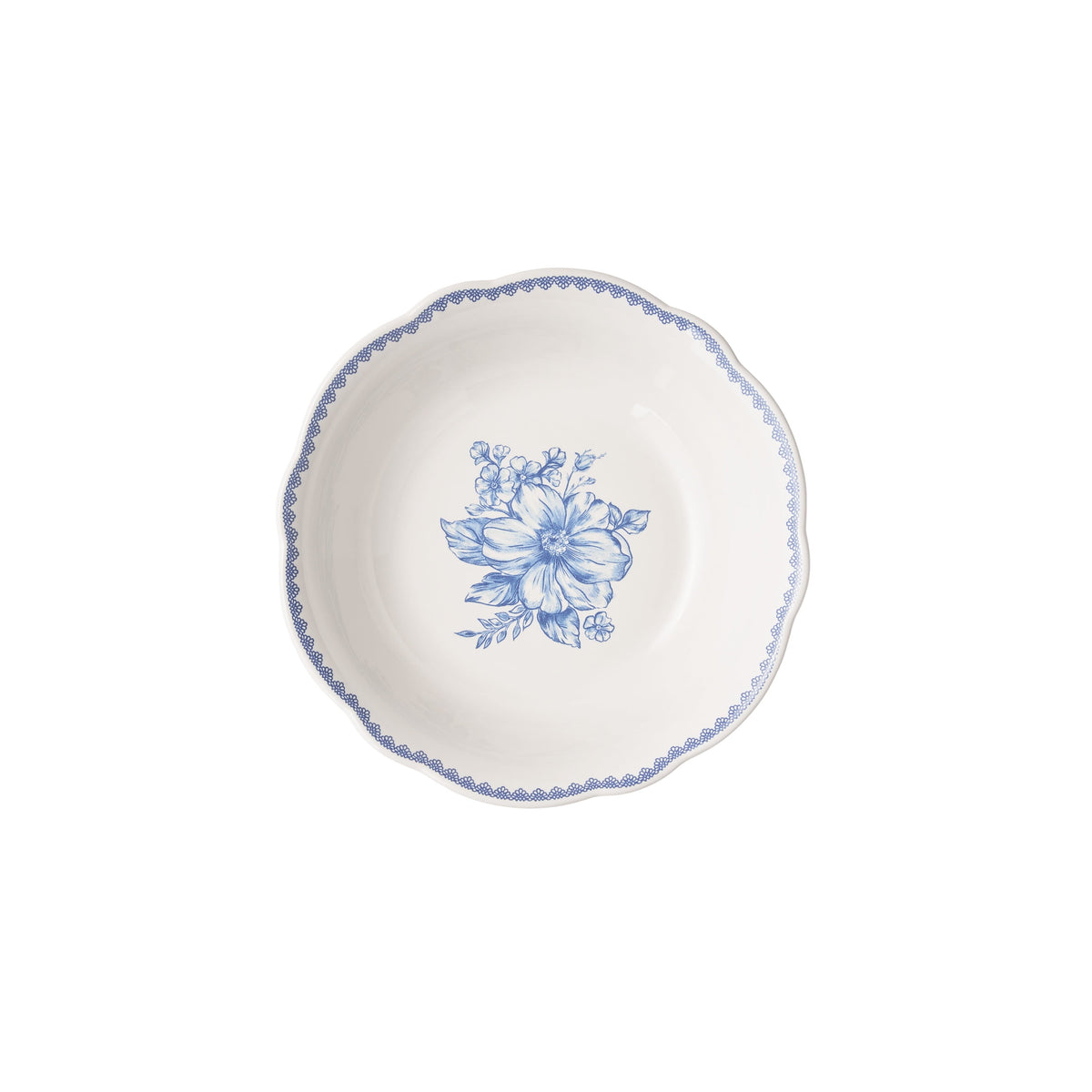 Dinnerware set in blue view 9