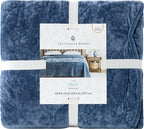 Quilt in blue dust view 9