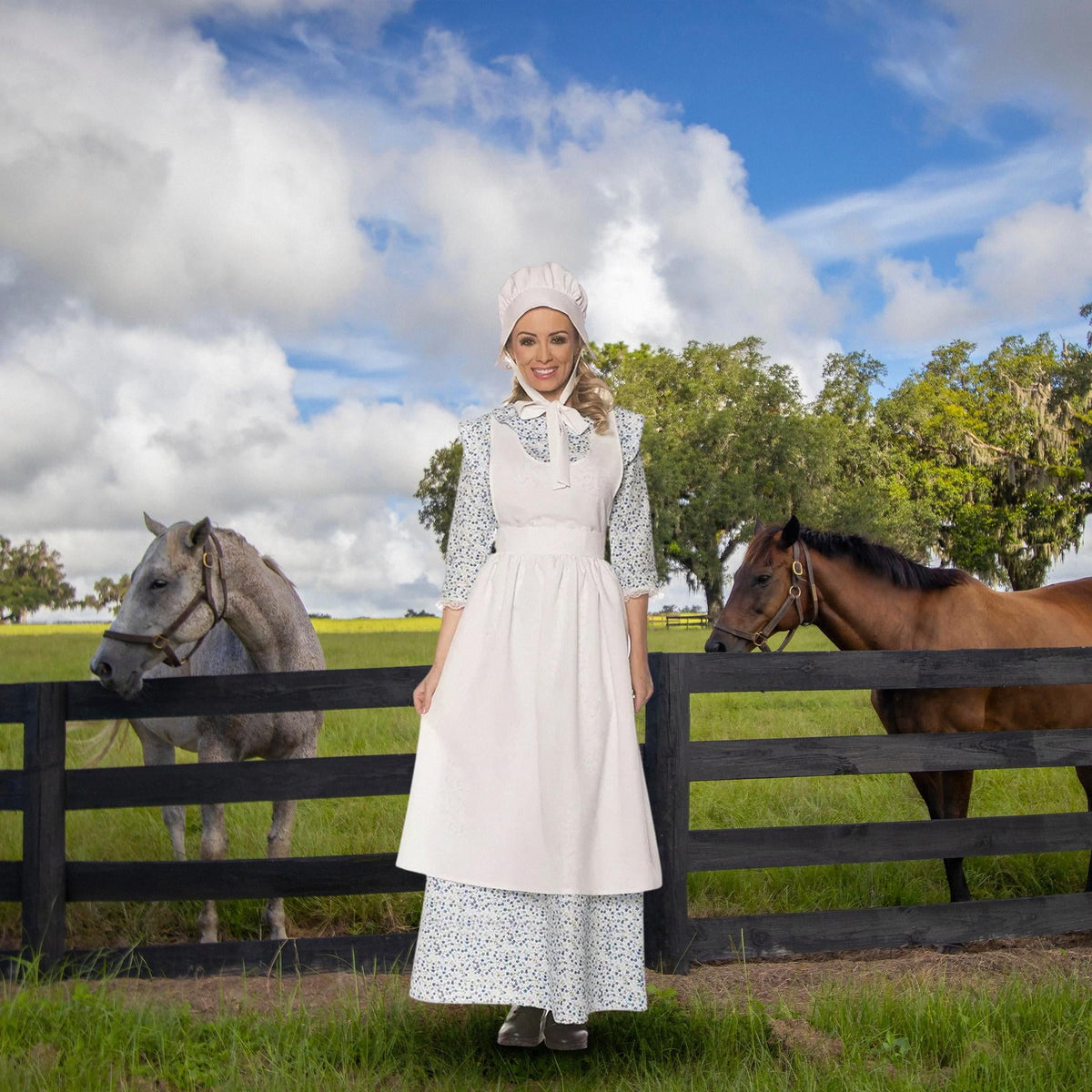 Womens prairie costume view 3