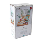 Knife block set in green view 8