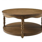 Coffee table in heirloom brown view 6