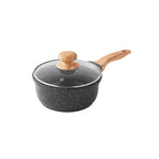 Cookware set in charcoal speckle view 6