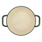 Dutch oven in dark green view 17