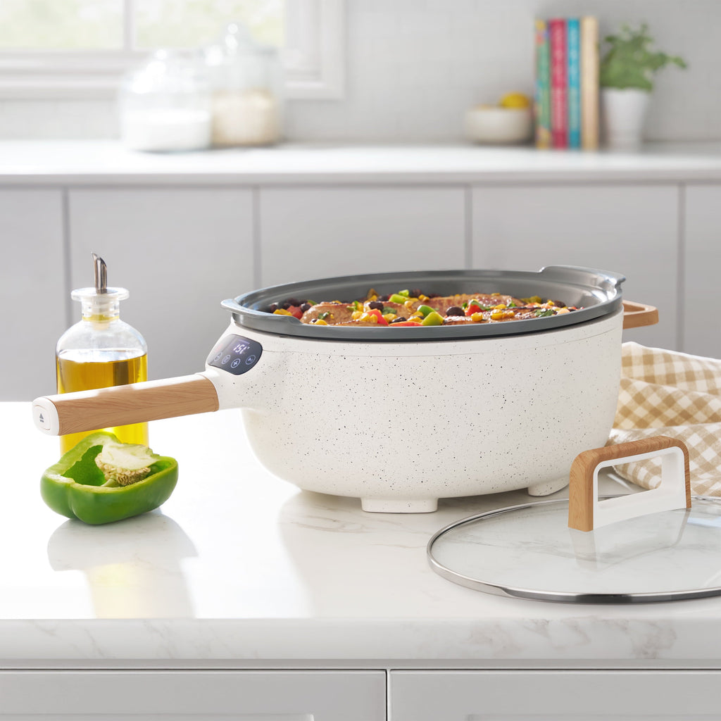 Electric skillet view 2