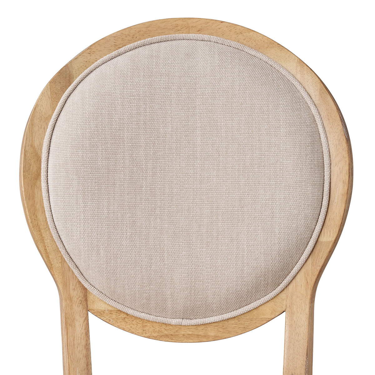 Dining chair set in heirloom wheat view 5