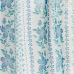 Curtain panel pair in blue view 4