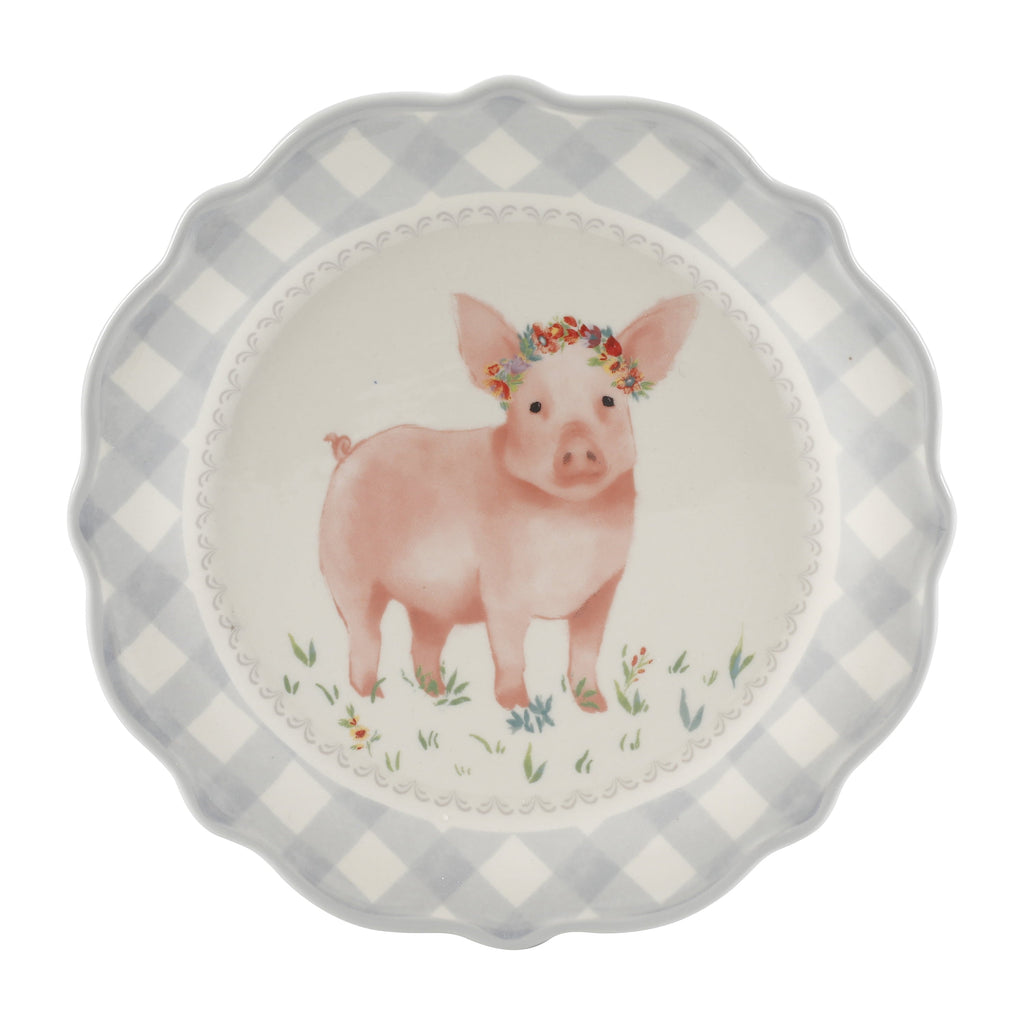 Dinnerware set in gray view 6